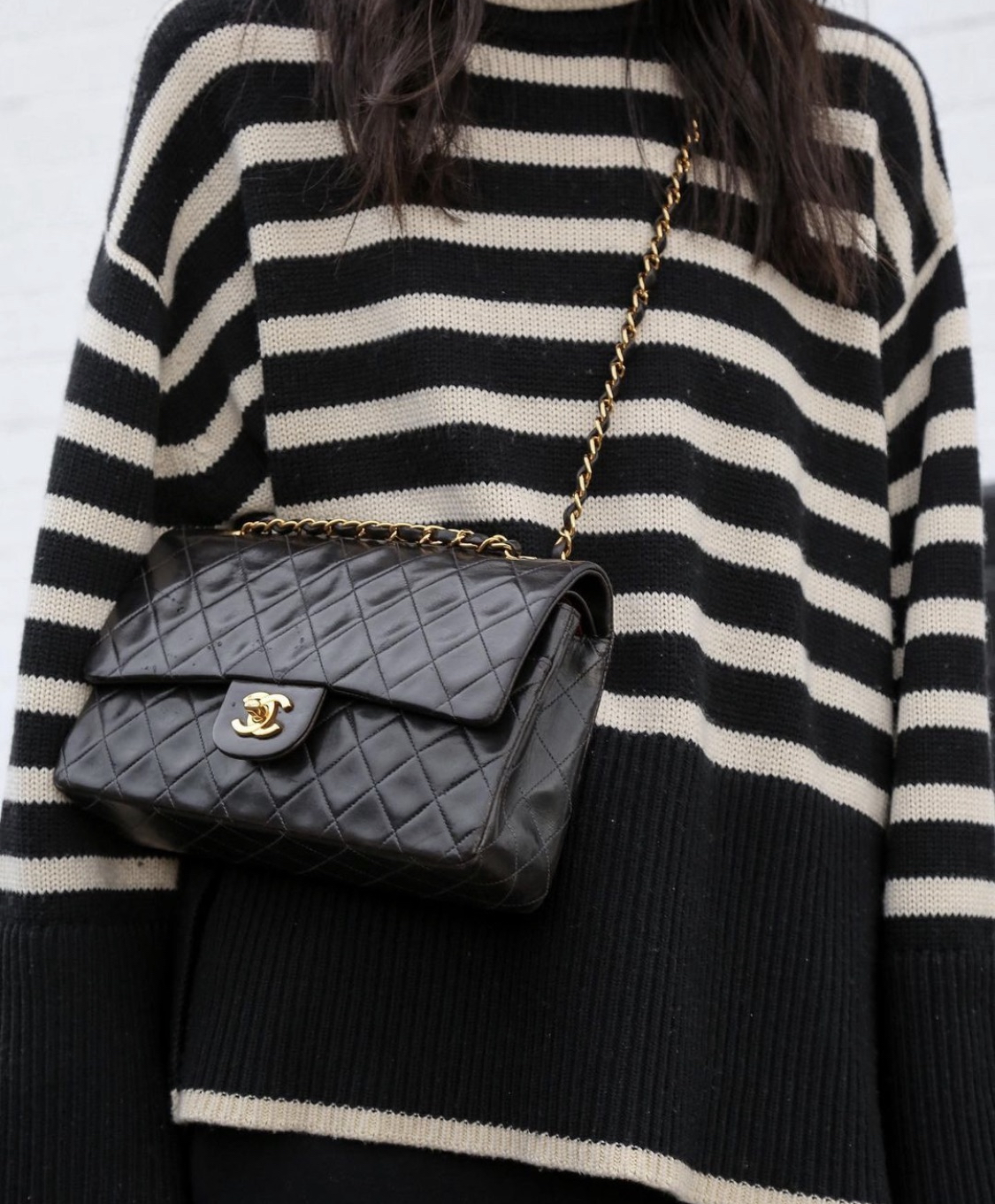 chanel wool bag