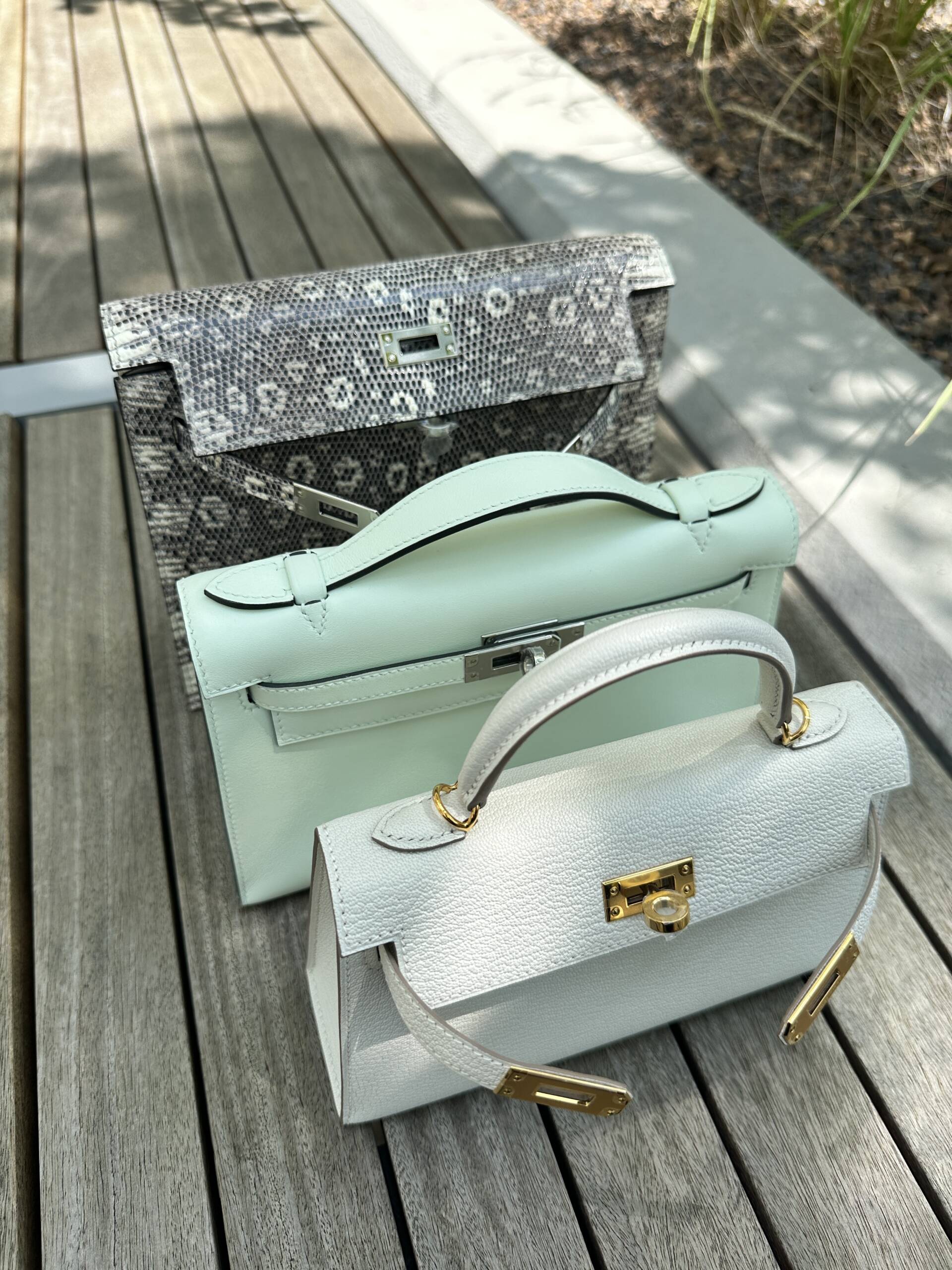 hermes ombre lizard Kelly Danse comparison Kelly Pochette vert fizz swift mushroom chèvre Mini Kelly 20 hermes ombre kelly danse strap 