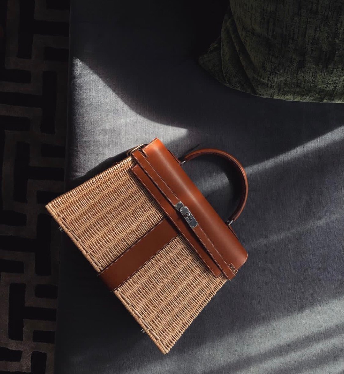 Hermes Swift Kelly Danse Ii Belt Bag In Bamboo