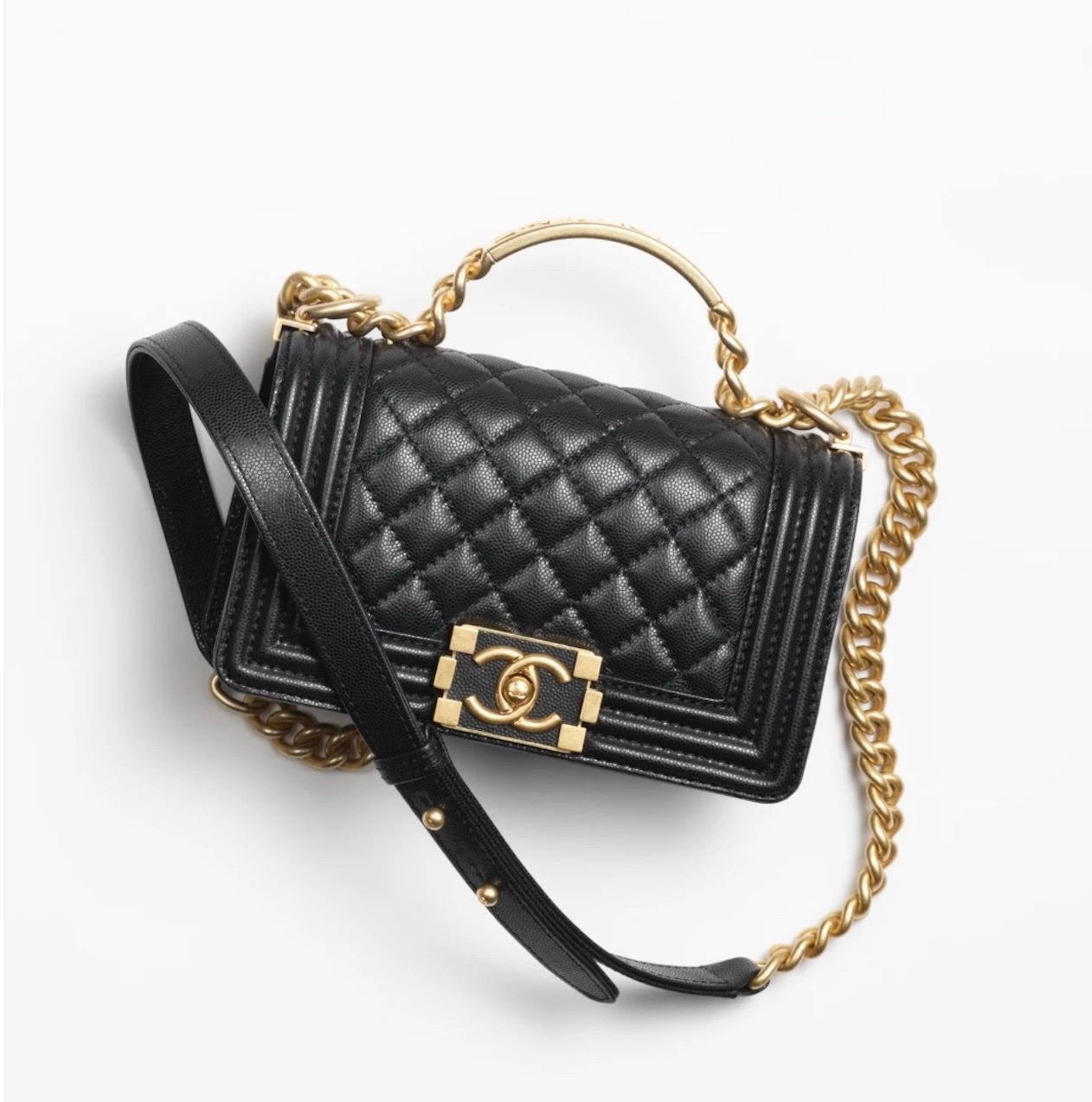 small black chanel handbag authentic