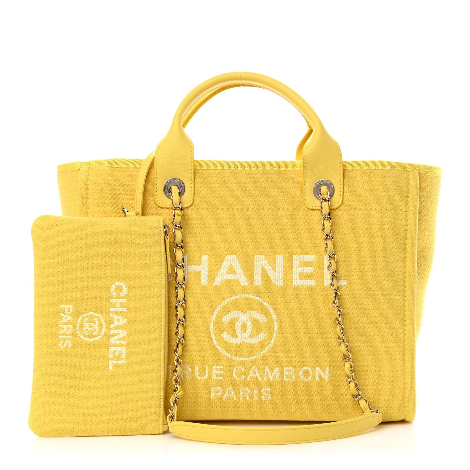 CHANEL, Bags, Chanel 22 Deauville Small Tote Mixed Fibers
