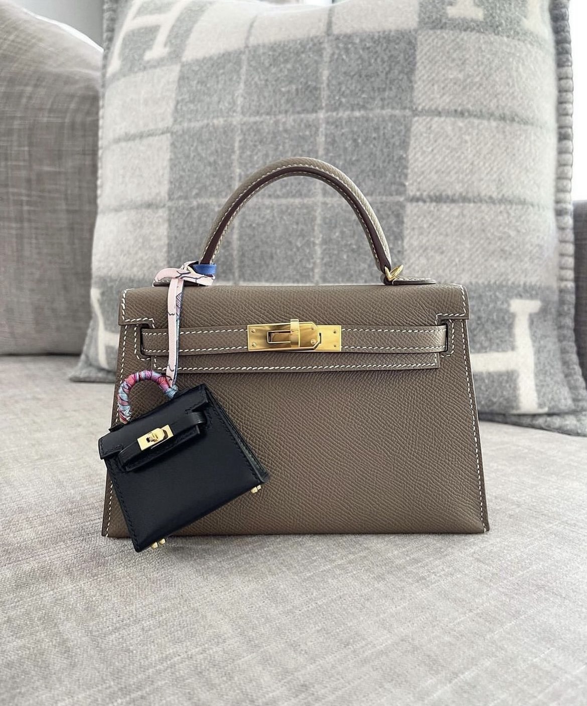 hermes kelly bag charm