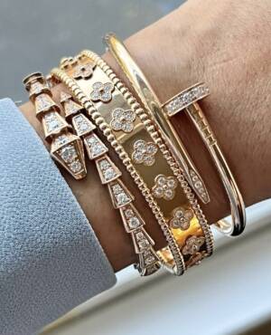 van cleef bracelet celebrities