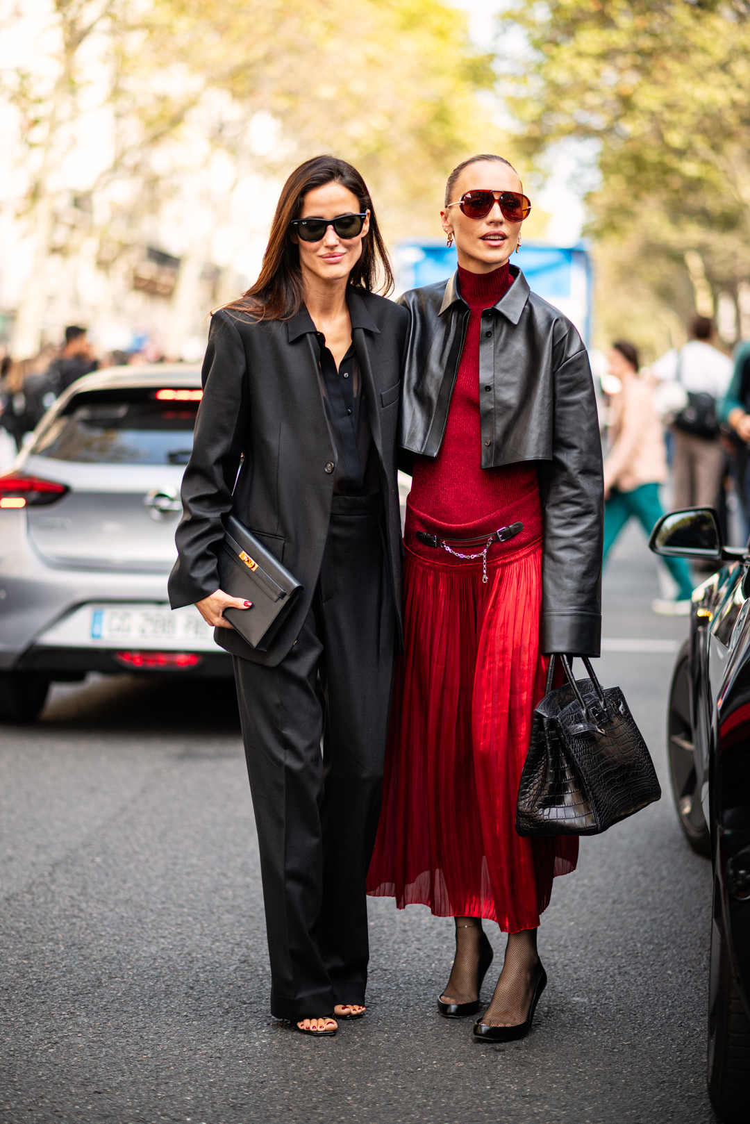 Hermès Handbag Street Style During PFW 2023 - PurseBop