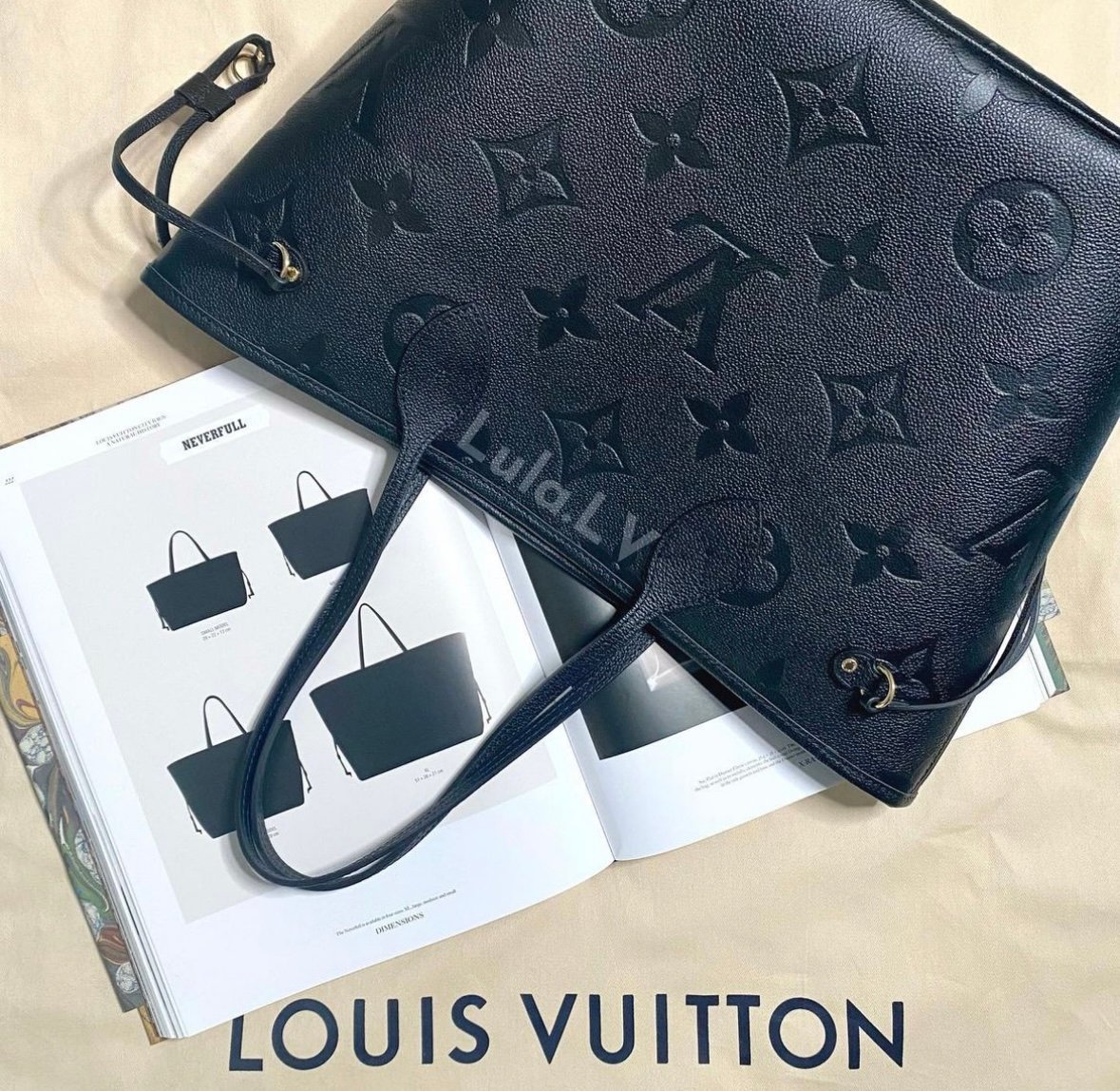 Louis Vuitton 2023 Monogram Empreinte on The Go mm