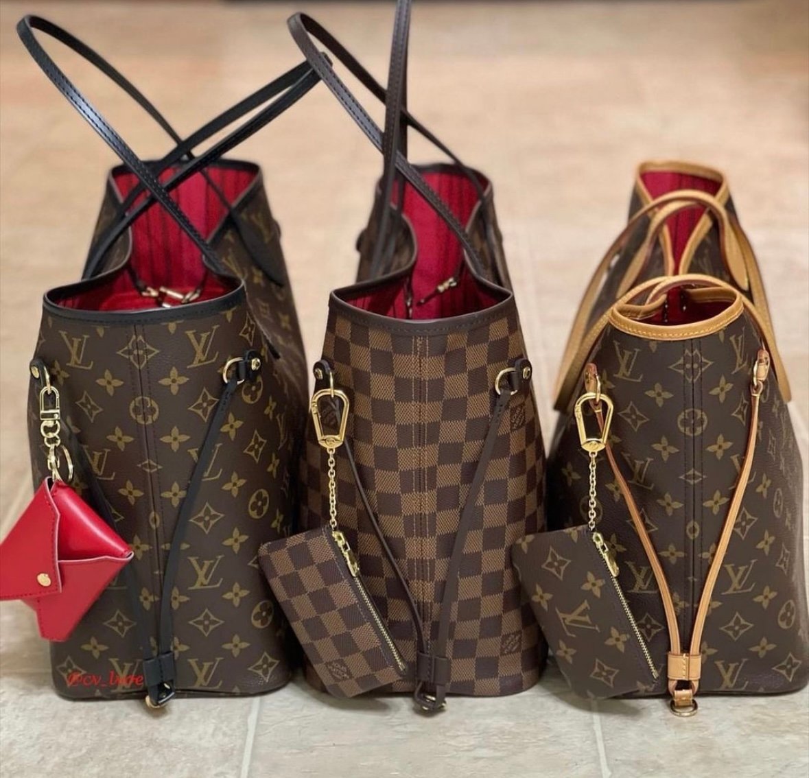 3 Main Louis Vuitton Neverfull Bag Models And Sizes