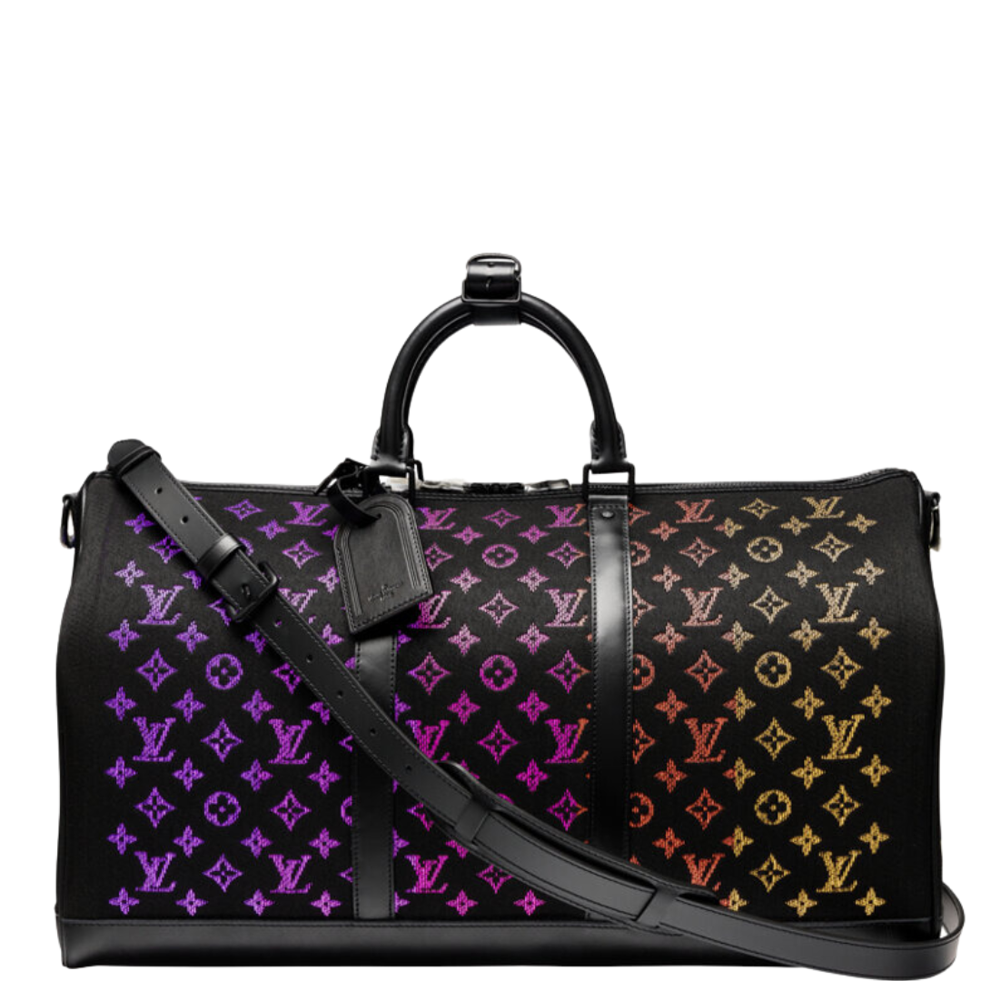 Louis Vuitton Grey Monogram Denim Patchwork Bowly Gold Hardware, 2007  Available For Immediate Sale At Sotheby's