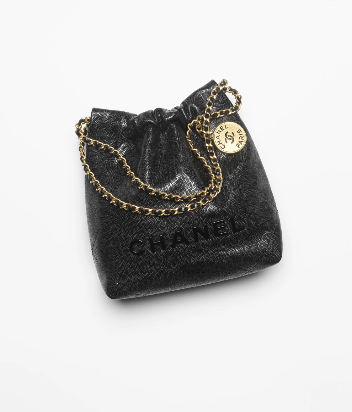 small chanel bucket bag vintage