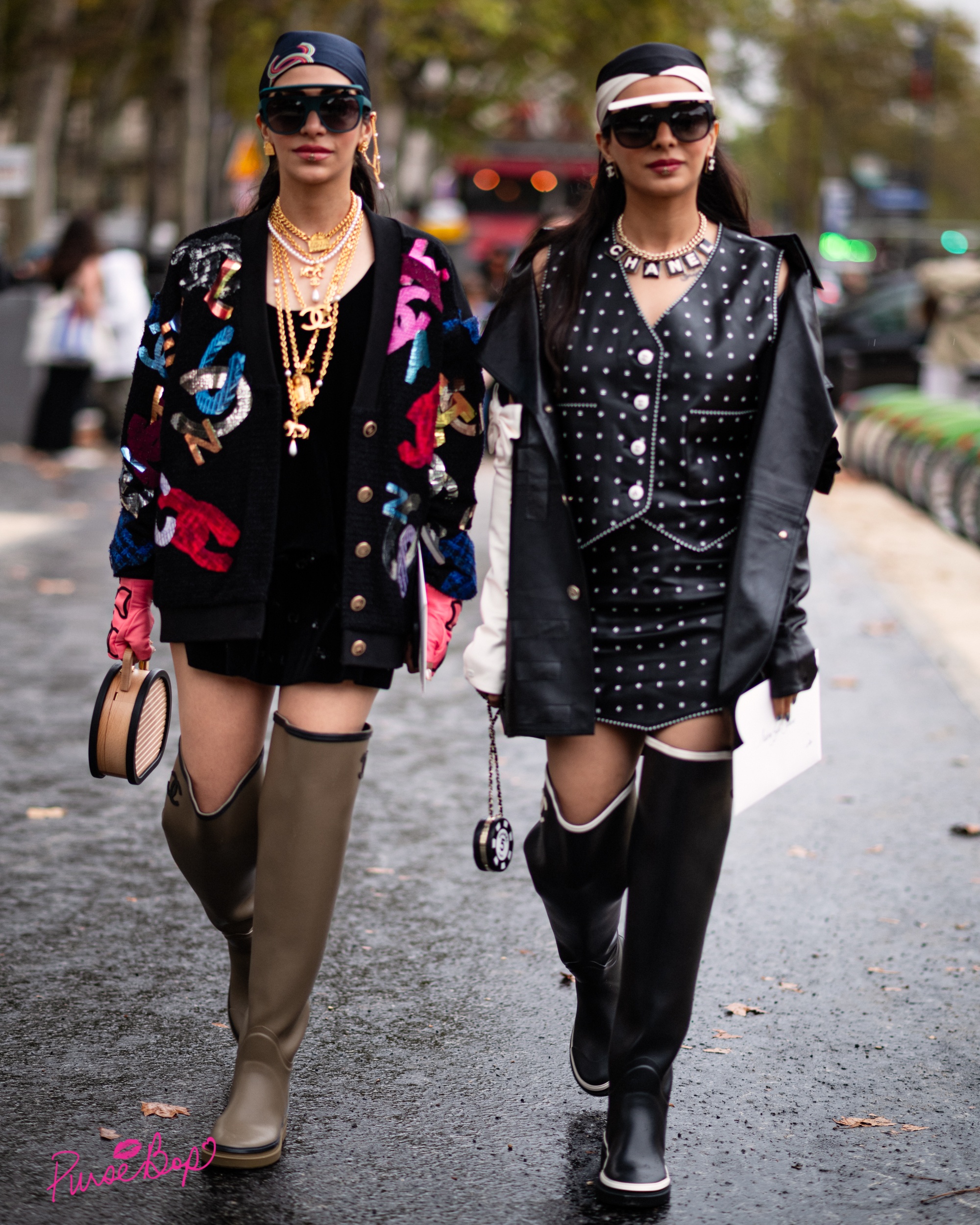 What They Wore To The Chanel Spring/Summer 2024 Show | paris street style | chanel celeb style | new chanel bags