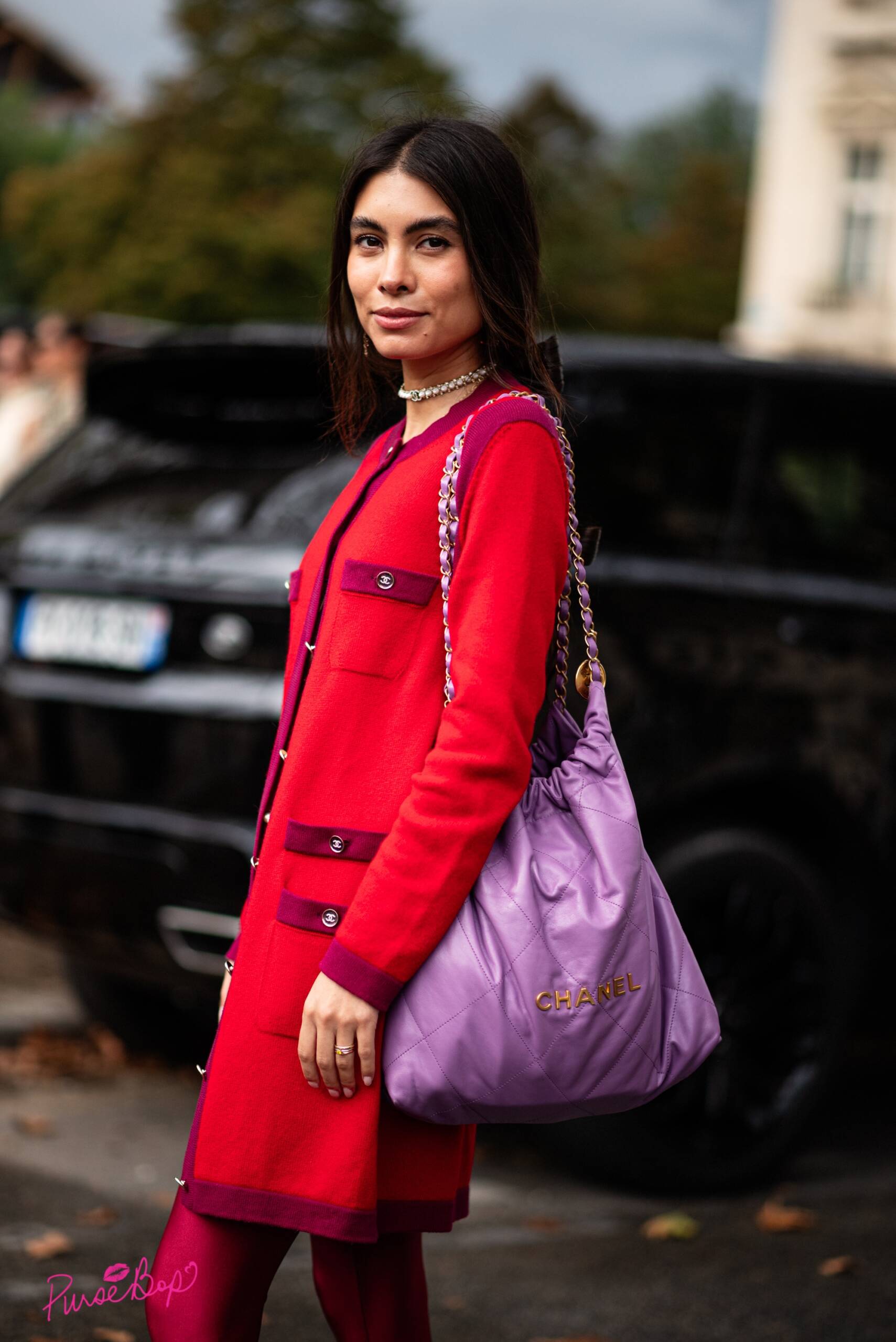 street style chanel small hobo bag