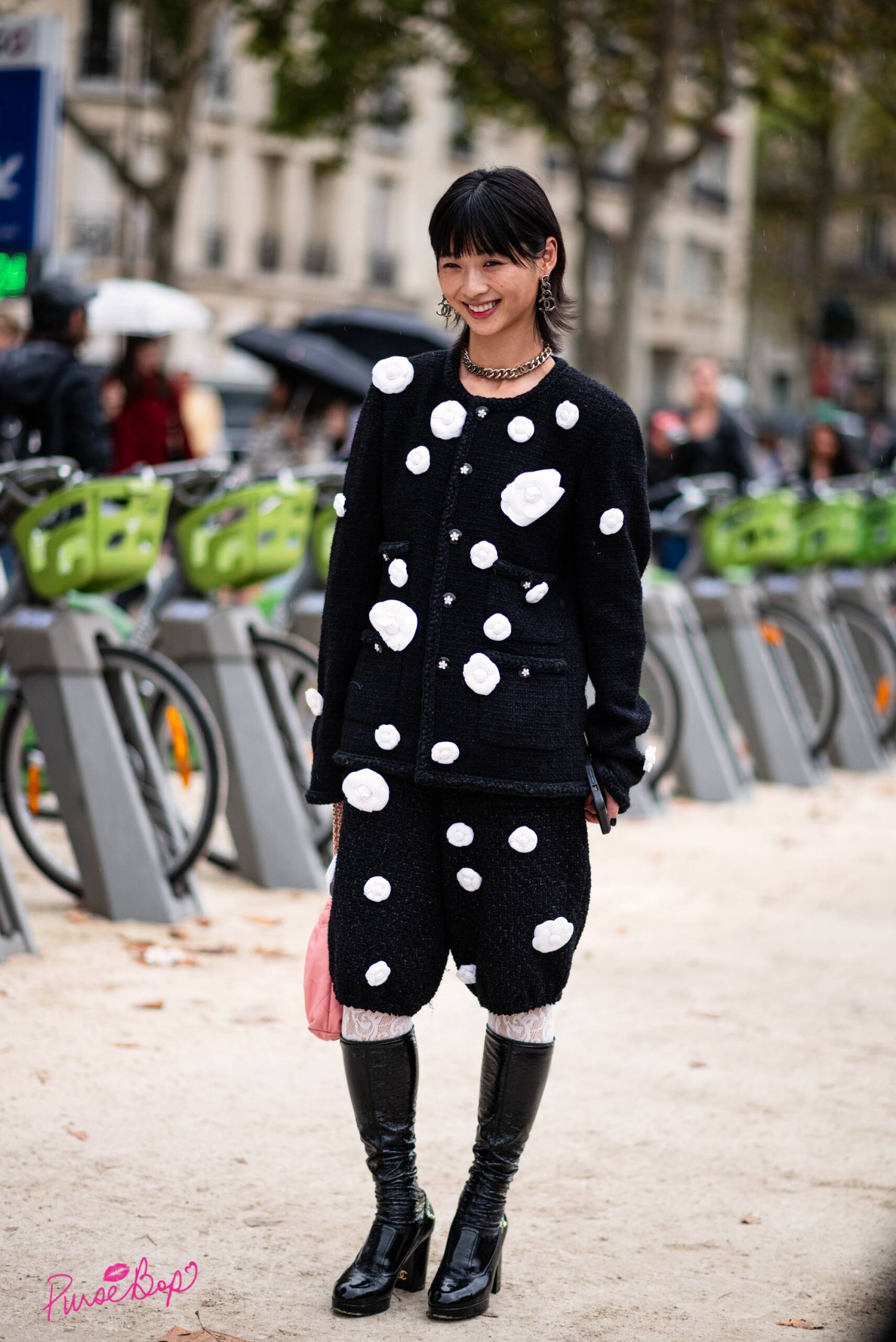 What They Wore To The Chanel Spring/Summer 2024 Show | paris street style | chanel celeb style | new chanel bags