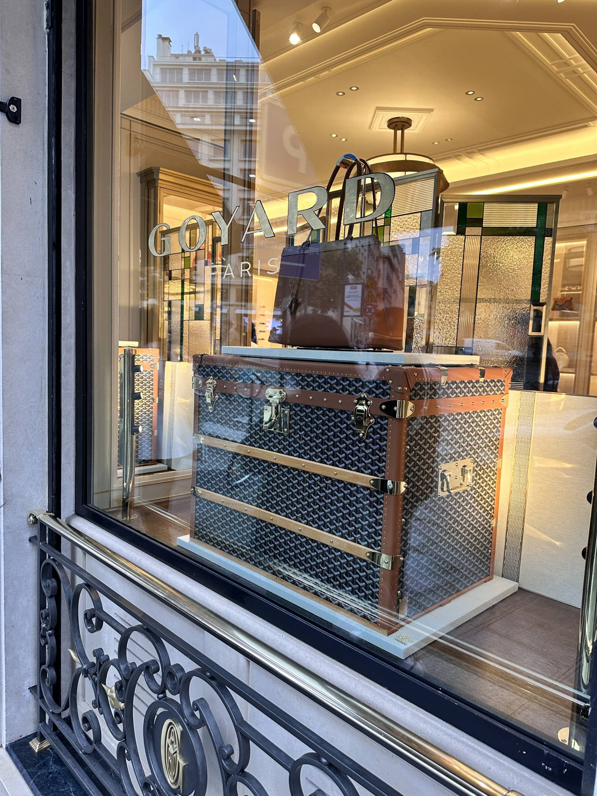 New Goyard boutique Paris