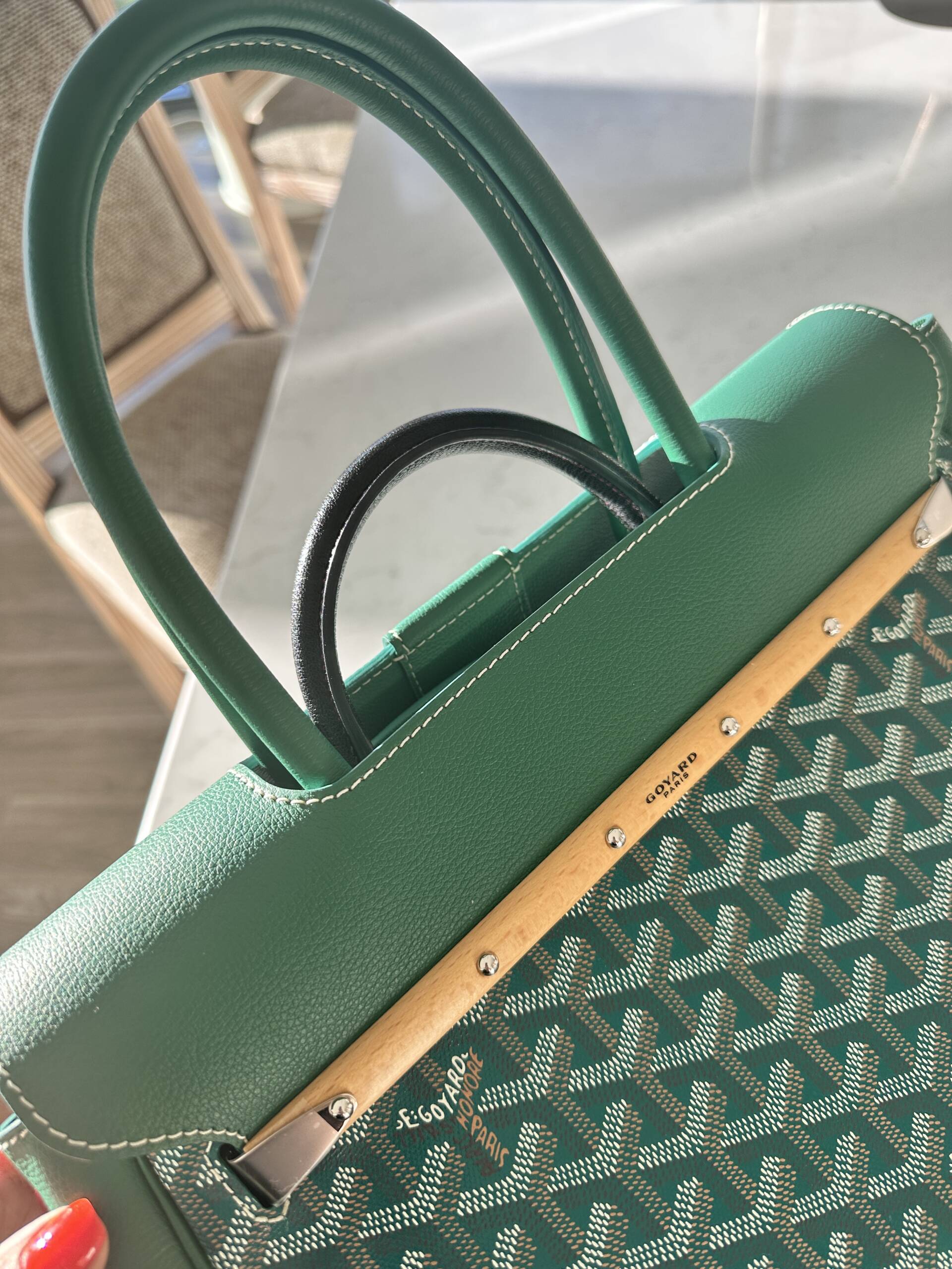 Goyard with clearance zipper tote