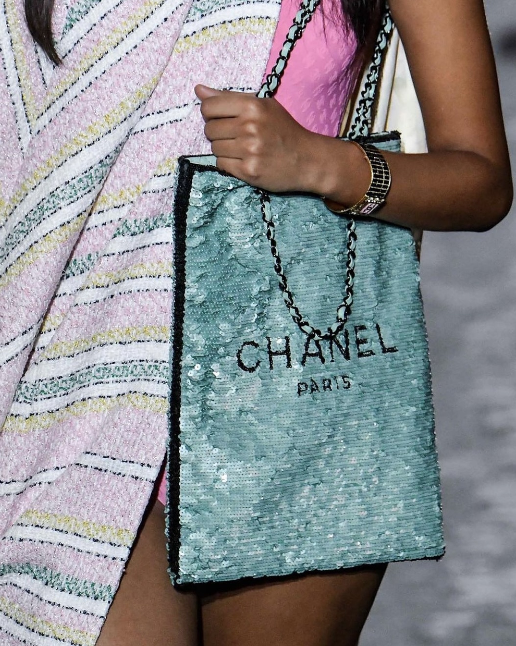 This Could Be Chanel's Prettiest Pink Tote Yet This Season