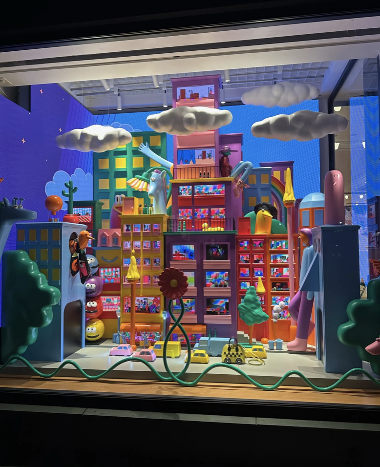 Louis Vuitton unveils rainbow-themed window displays across the world