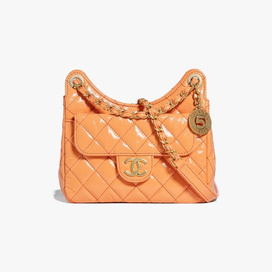 Chanel Orange Handbags