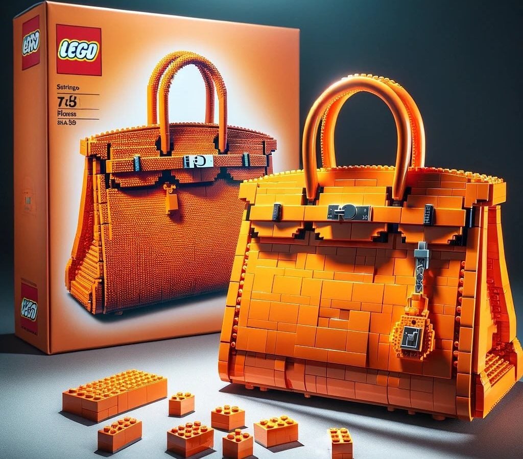 Building Block Bags  Chanel lego, Lego bag, Lego clutch