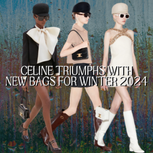 Celine Triumphs with New Bags for Winter 2024 | celine triomphe bag | new celine bags | celine lalisa | celine blackpink | celine celebrity bag