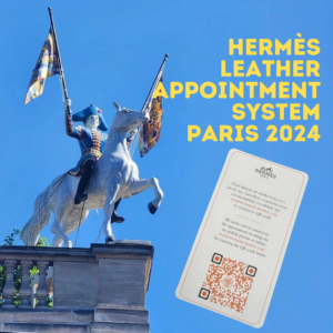 hermes leather appointment, hermes lottery, hermes fsh, hermes france