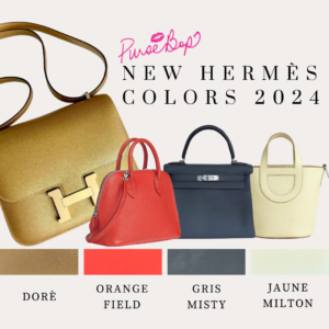 new hermes colors 2024 | hermes color 2024 | hermes leathers 2024 | dore | orange field | gris misty | jaune milton | metallic gold birkin