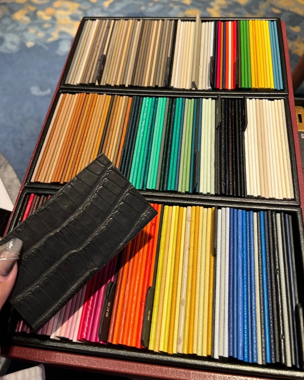 hermès special order leather selection