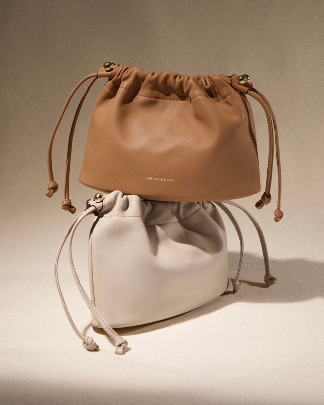 Strathberry Charlotte Drawstring Bag