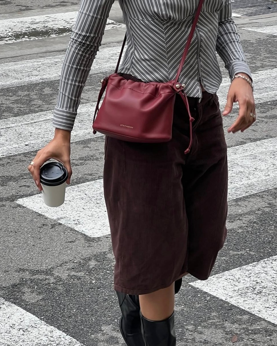 Strathberry Charlotte Drawstring Bag