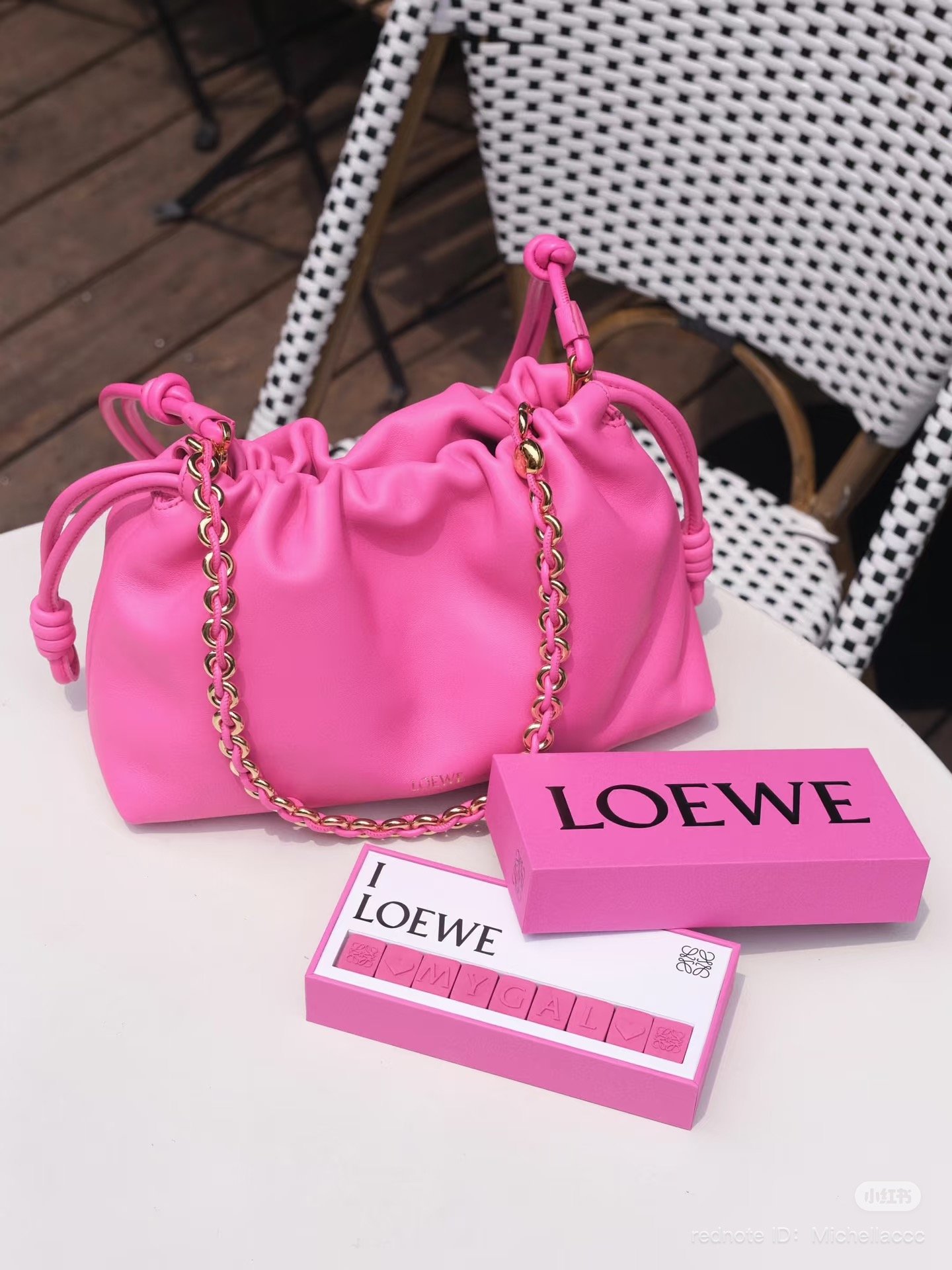 loewe medium flamenco purse nappa lambskin