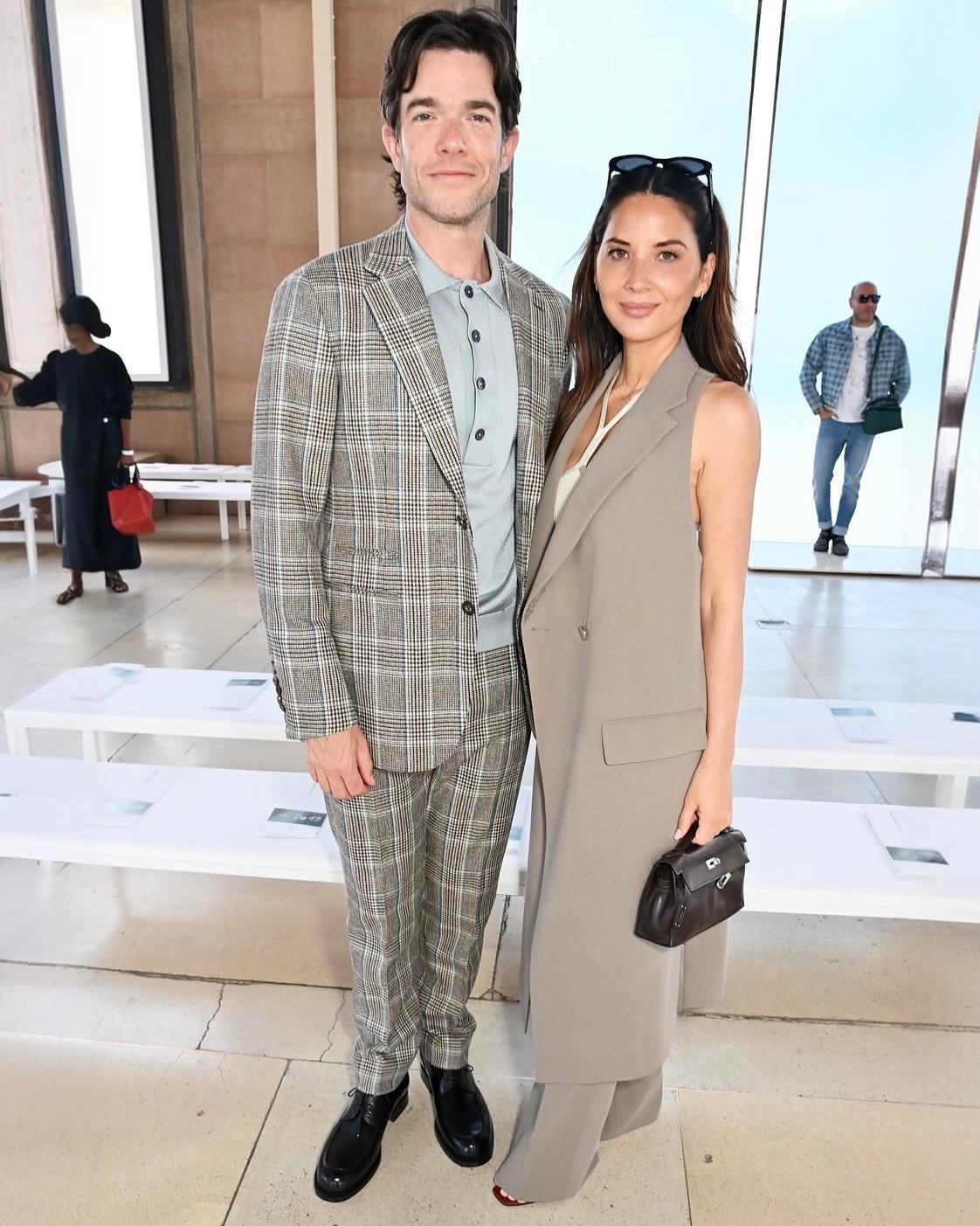 olivia munn john mulaney hermes ready to wear