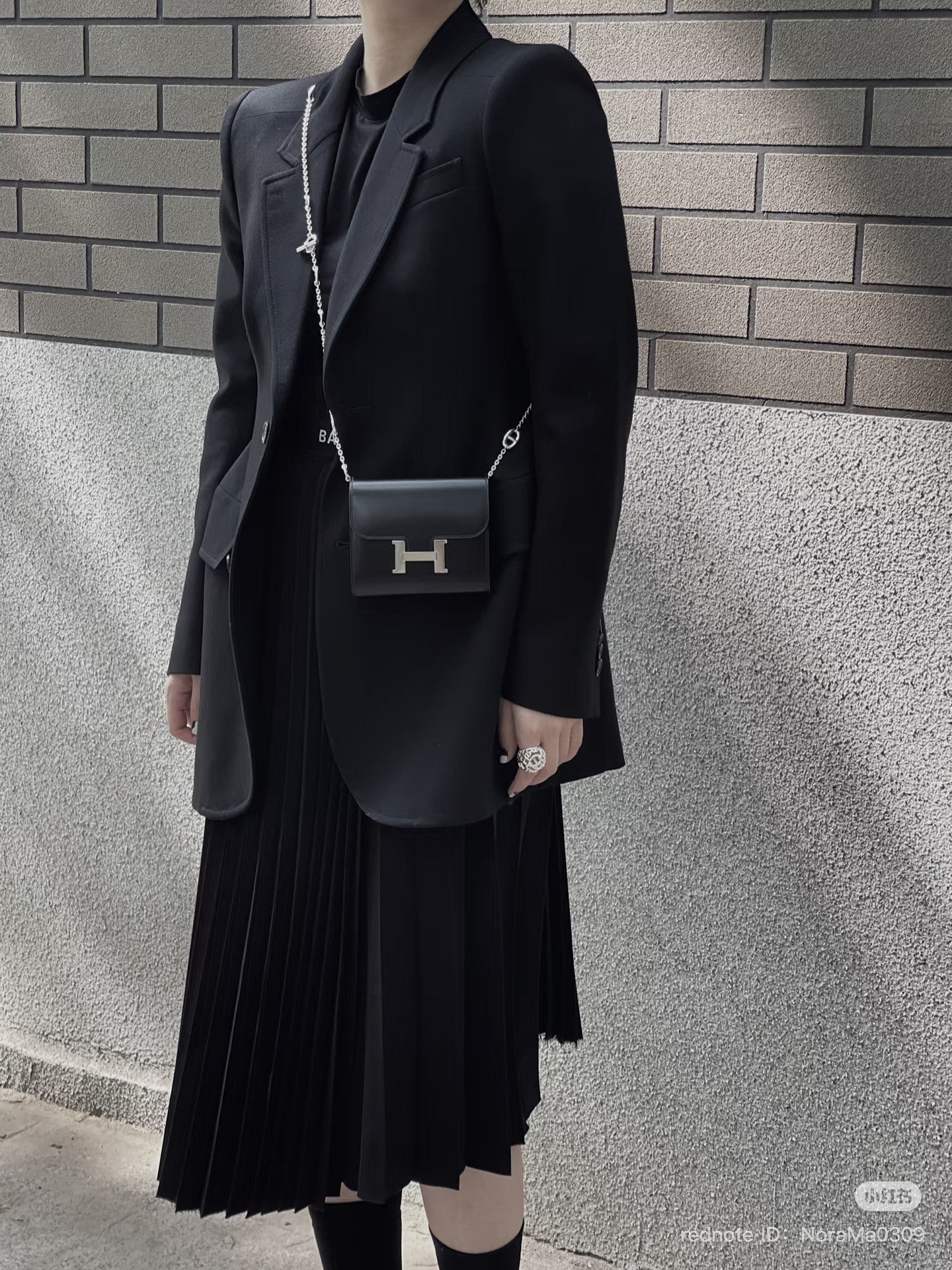 hermès farandole necklace styling