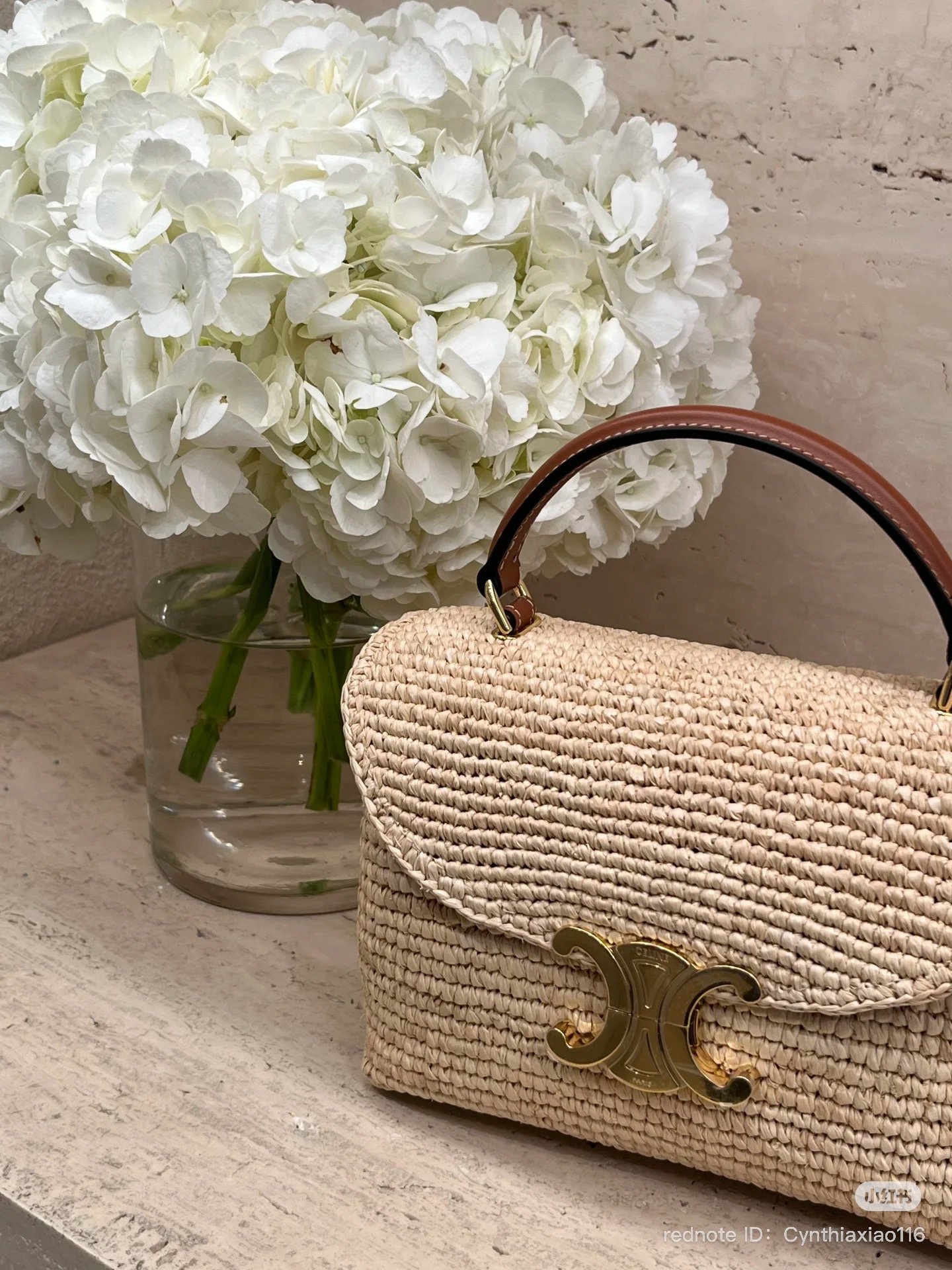 celine raffia nino