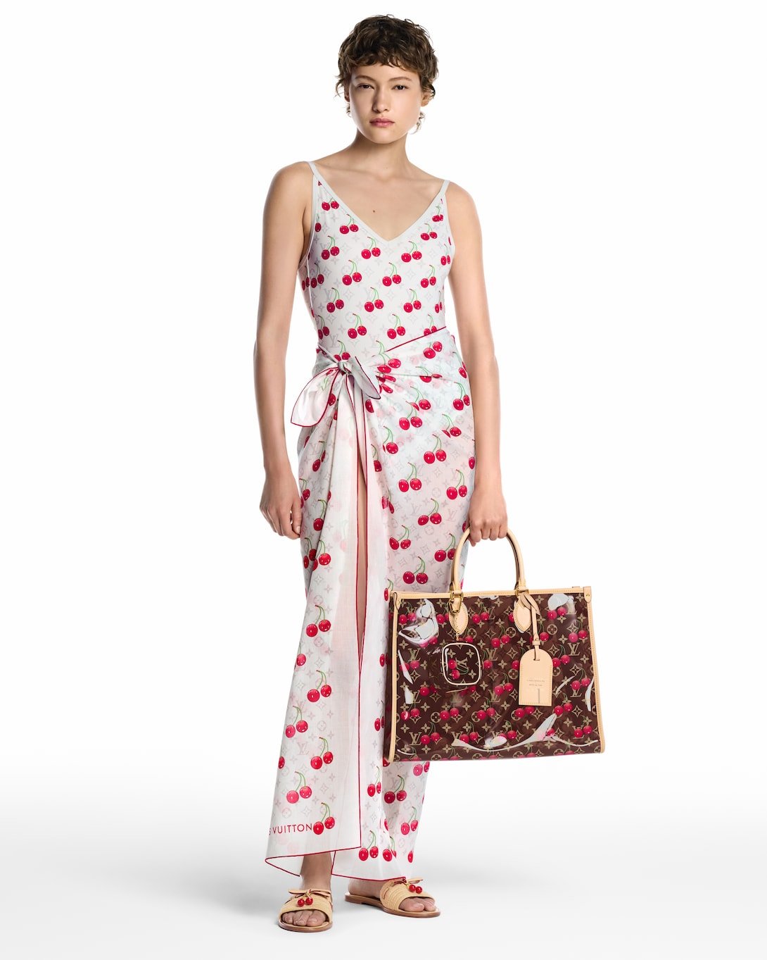 Louis Vuitton x Murakami Cerise collection onthego mm