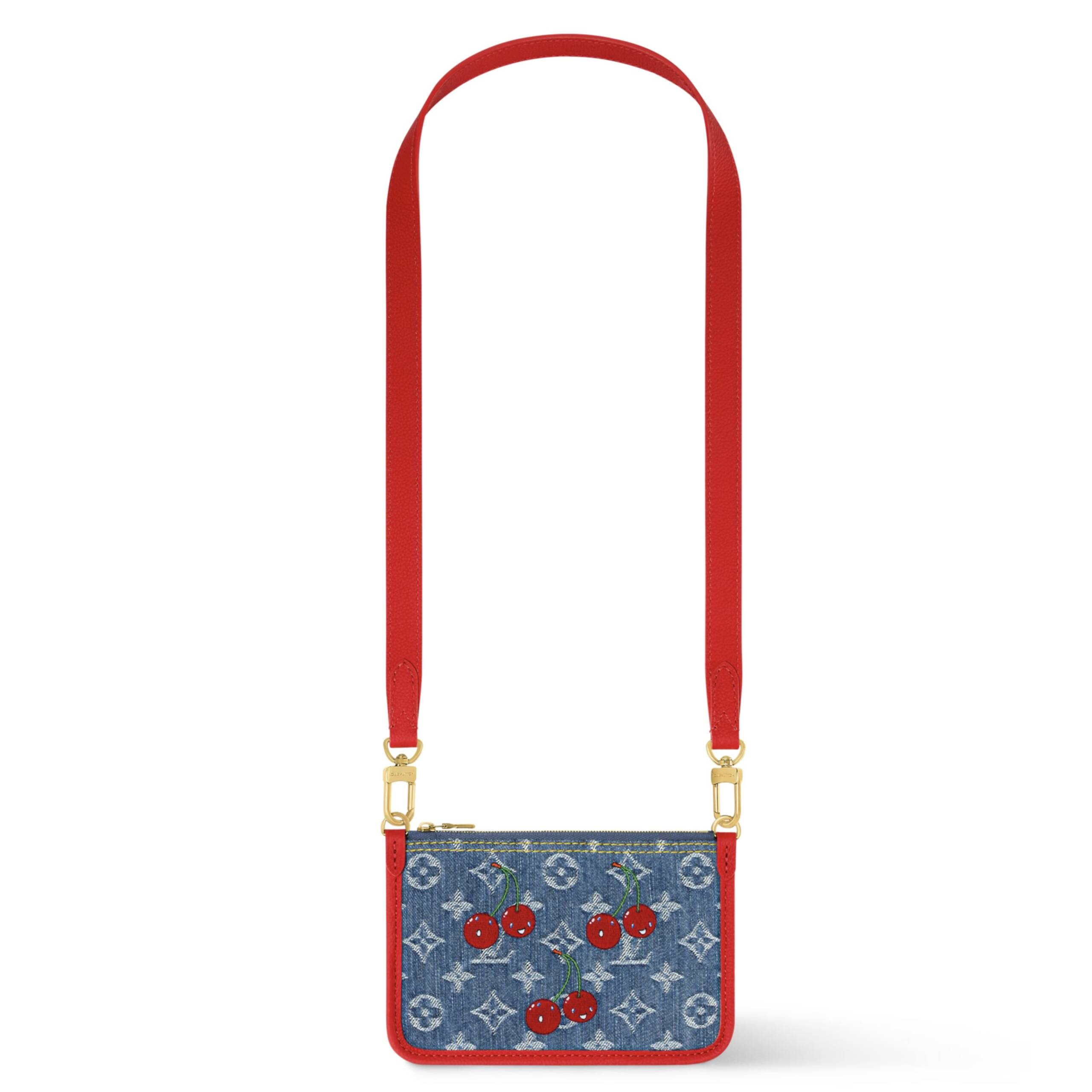 Louis Vuitton x Murakami Cerise collection neverfull inside out bb