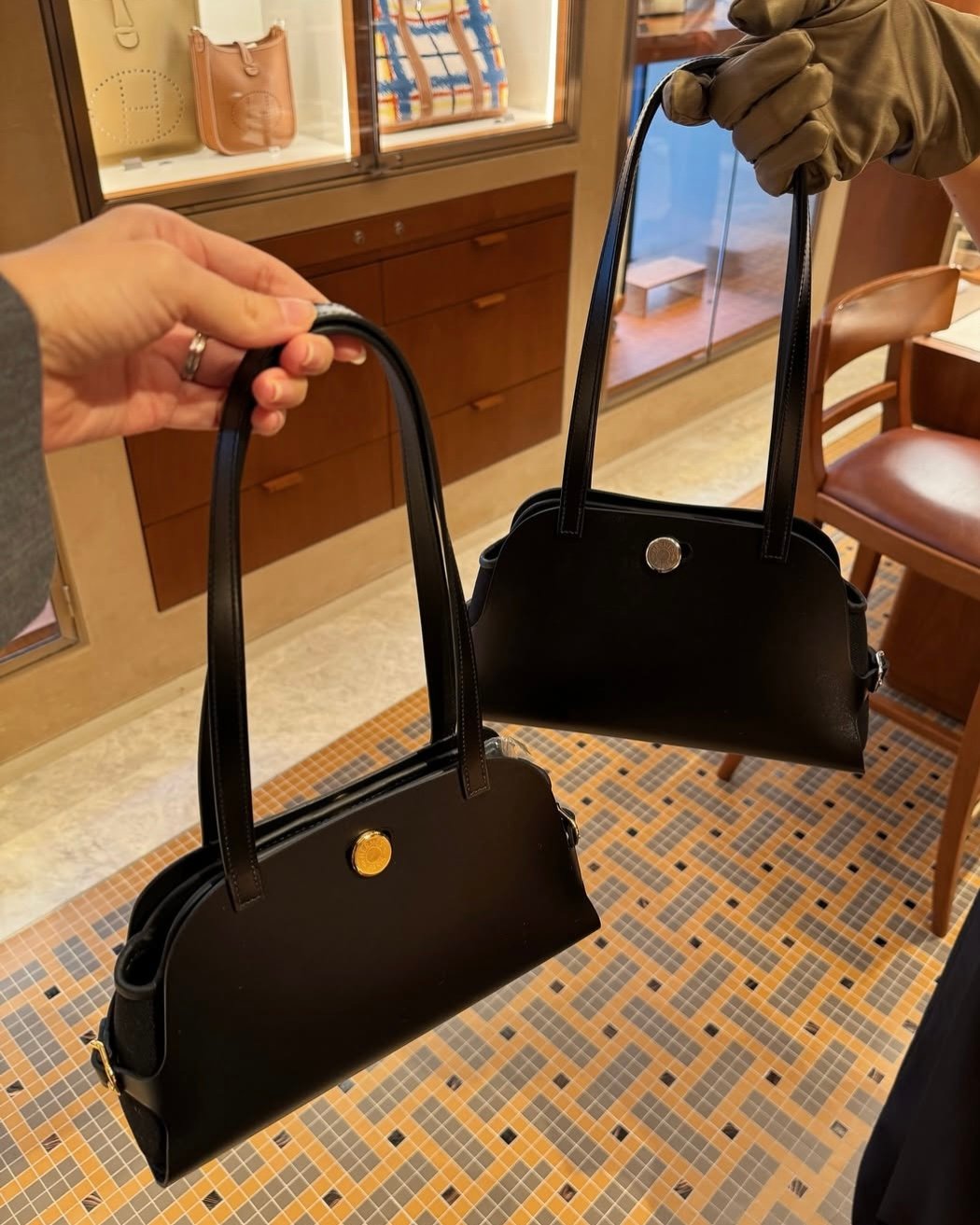 hermès tablier sellier bag