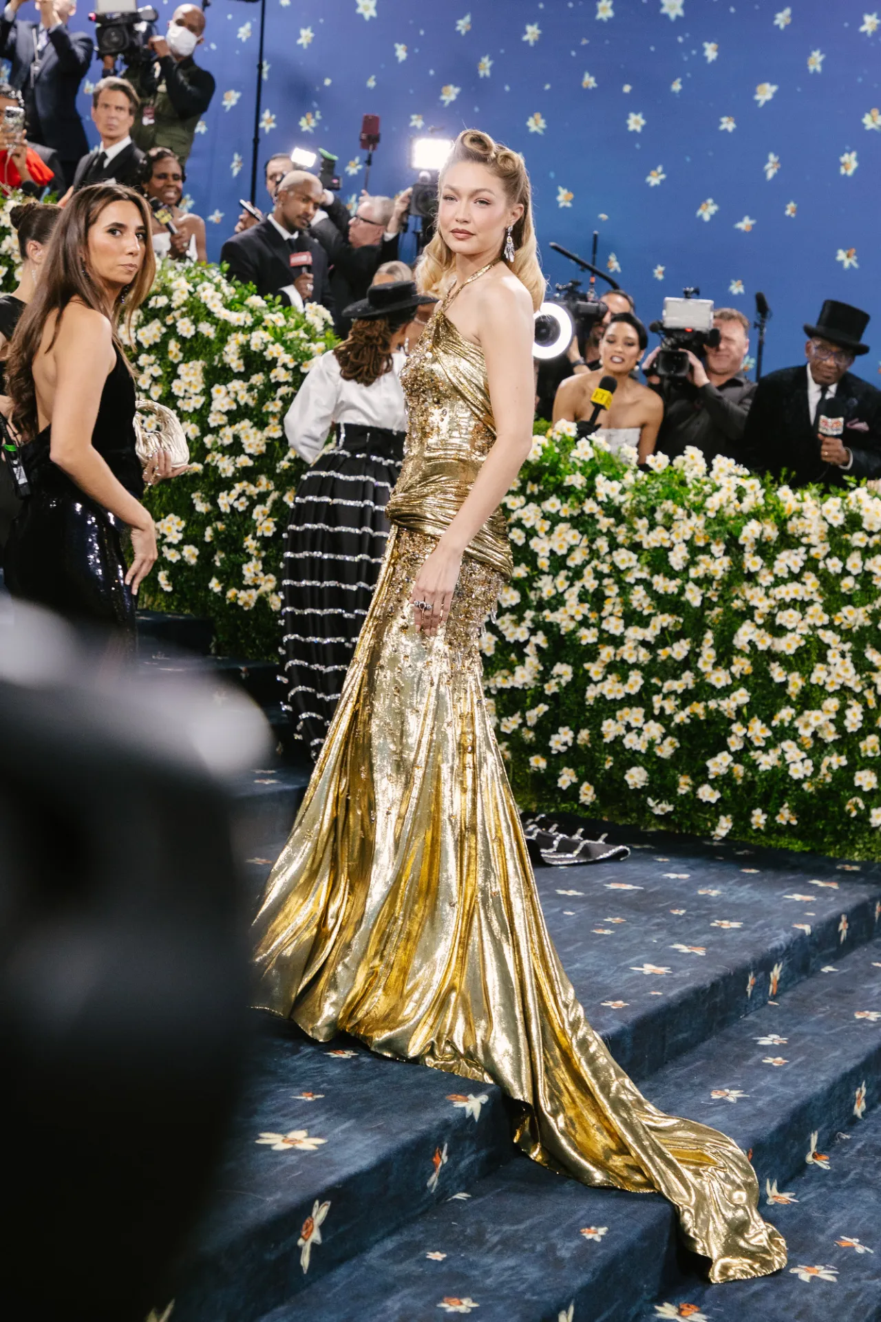 met gala 2025 Tailored for You gigi hadid miu miu