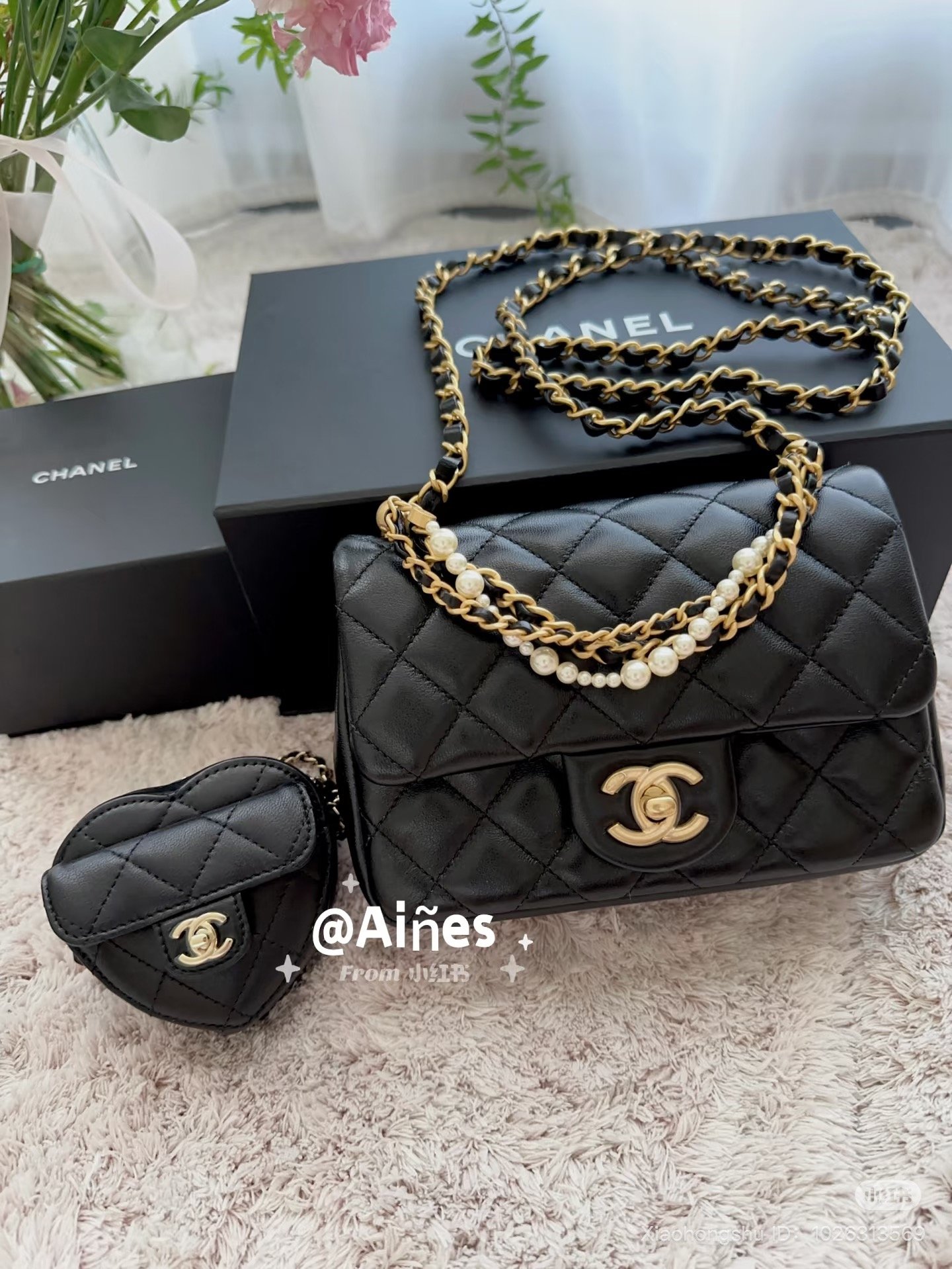 chanel pre-fall/winter 2025/25 25b bags heart bag chanel 25