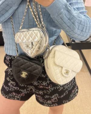 chanel pre-fall/winter 2025/25 25b bags heart bag chanel 25