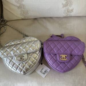 chanel heart bag 25b, chanel 25b bag, chanel hear bag, chanel heart bag silver, chanel heat bag pink, chanel heart, cc in love bag