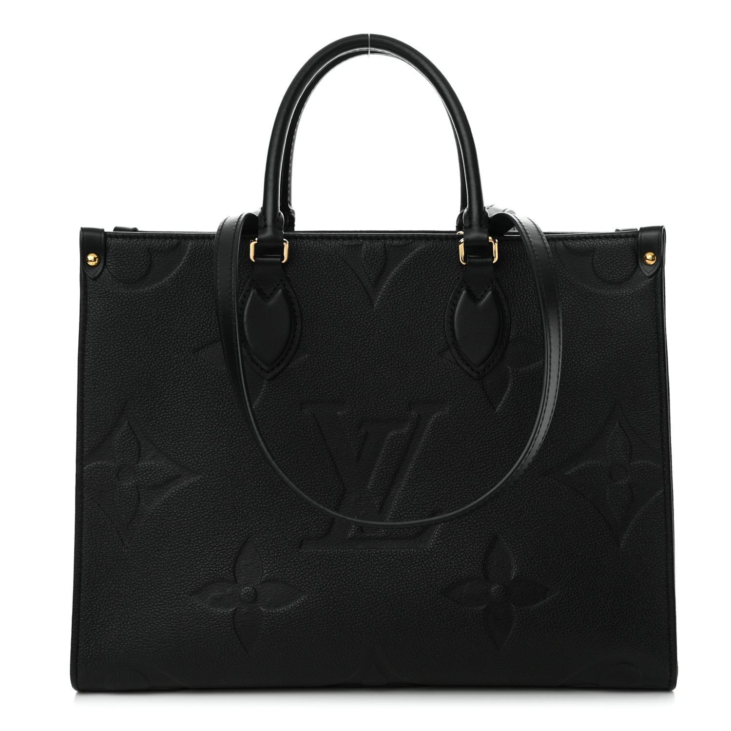 LOUIS VUITTON Empreinte Monogram Giant OnTheGo MM Black