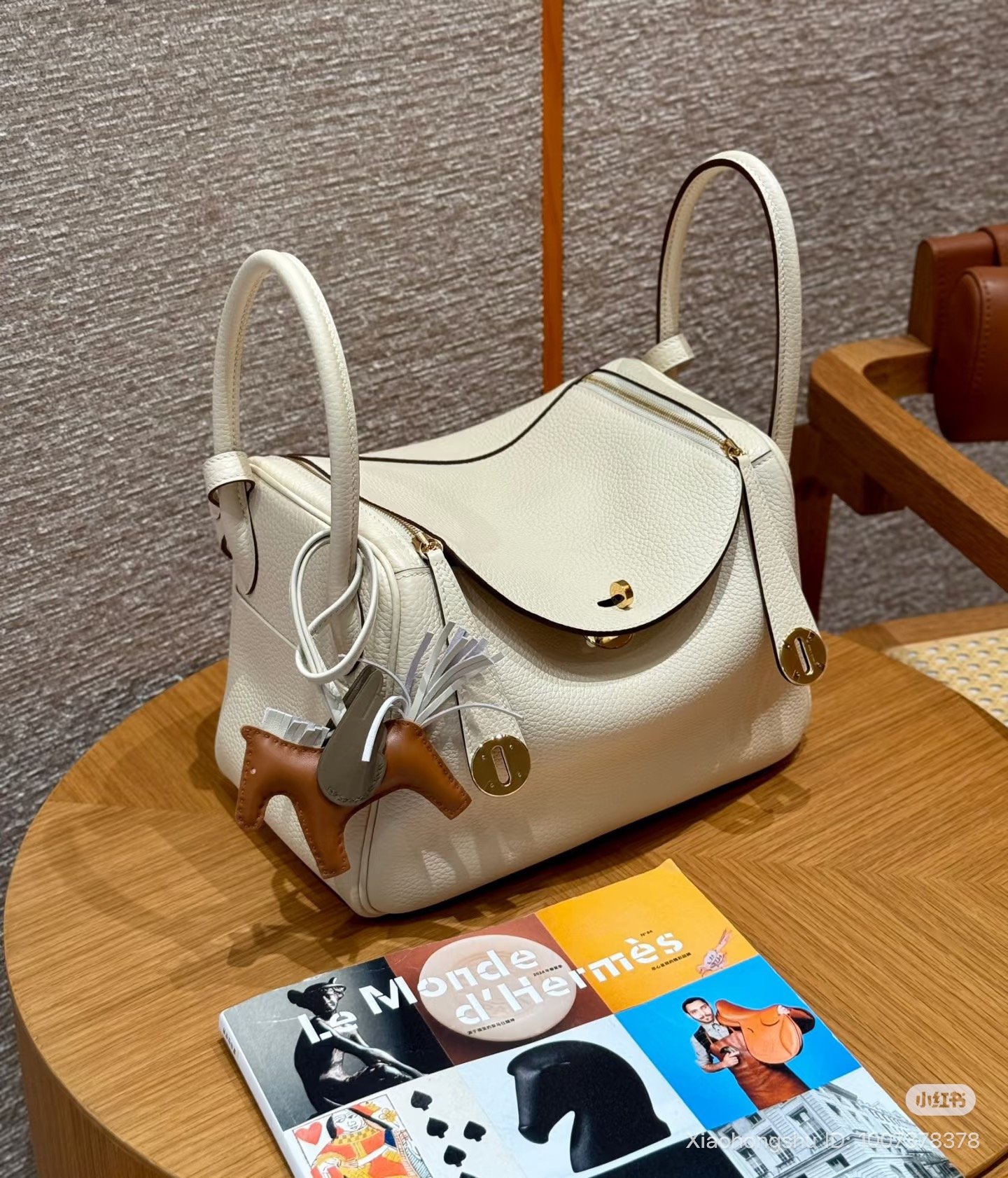 hermes lindy clemence leather