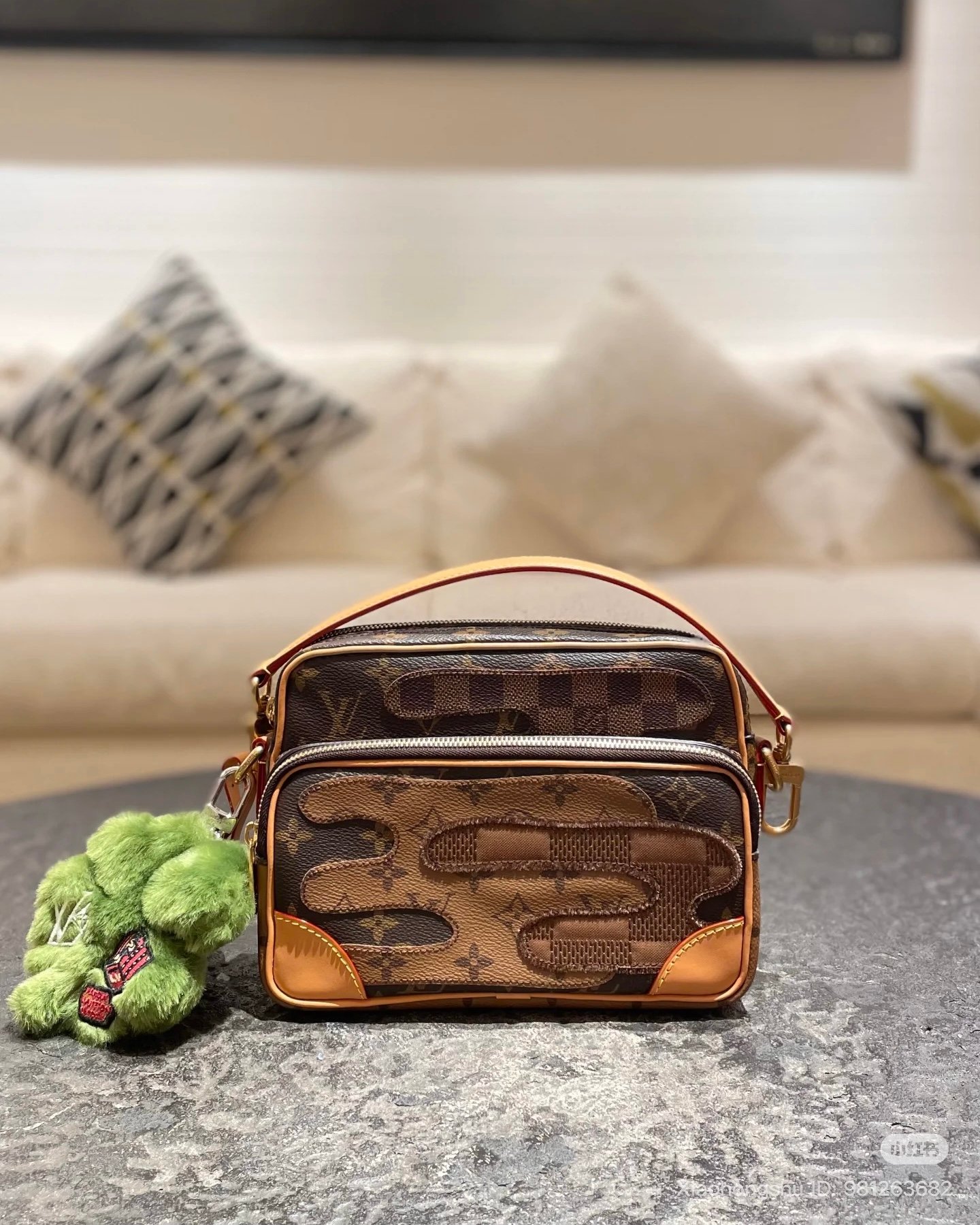 nil crossbody louis vuitton fw 25 nigo x pharrell williams