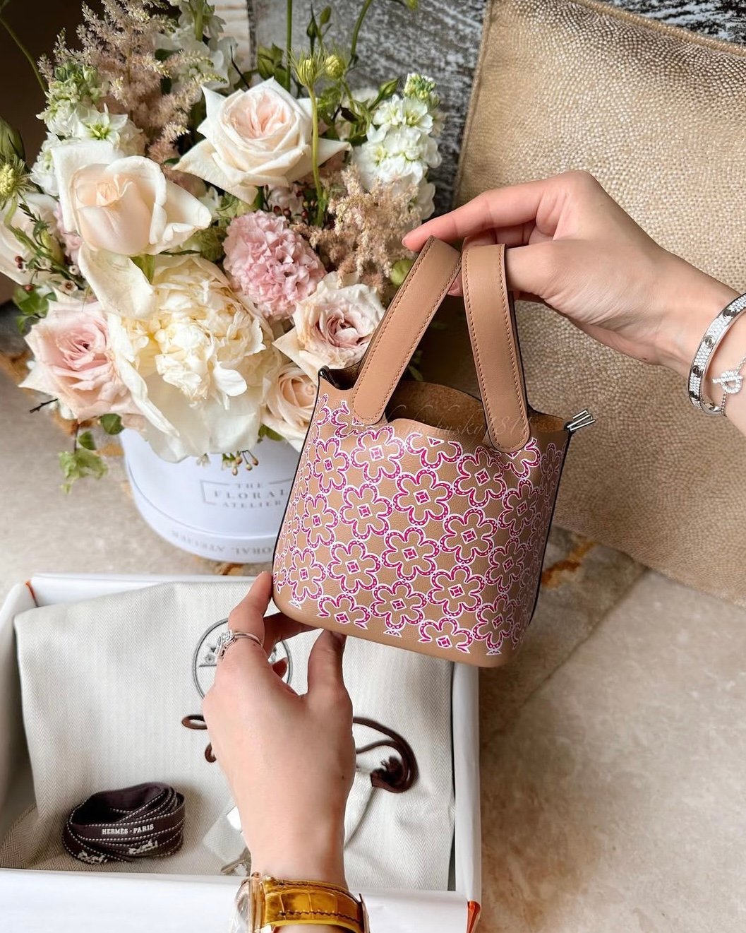 hermes picotin 14 lucky daisy