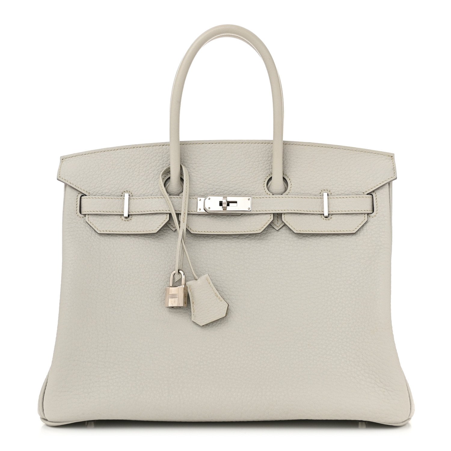 HERMES Togo Birkin 35 Gris Perle