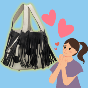 Rare Hermes Picotin Fringe