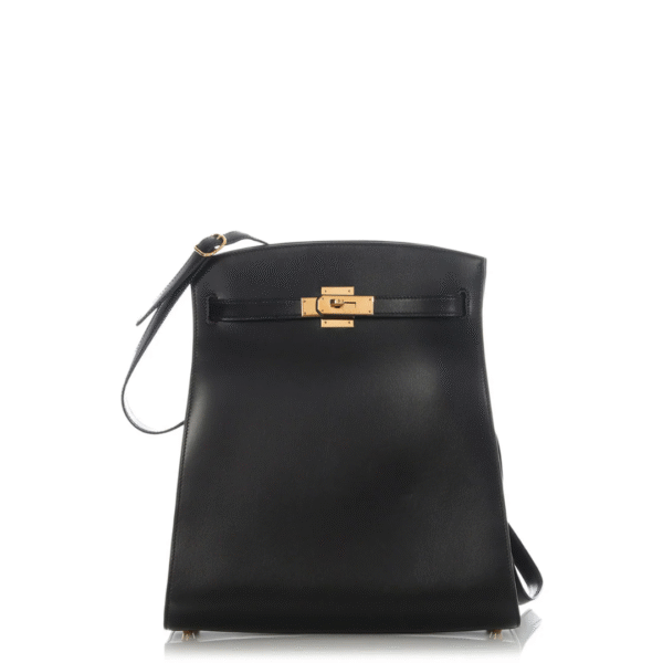 Hermès Black Box Calfskin Kelly Sport GM