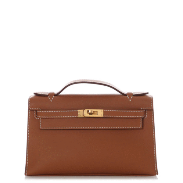 Hermès Gold Swift Kelly Pochette Hermès Gold Swift Kelly Pochette