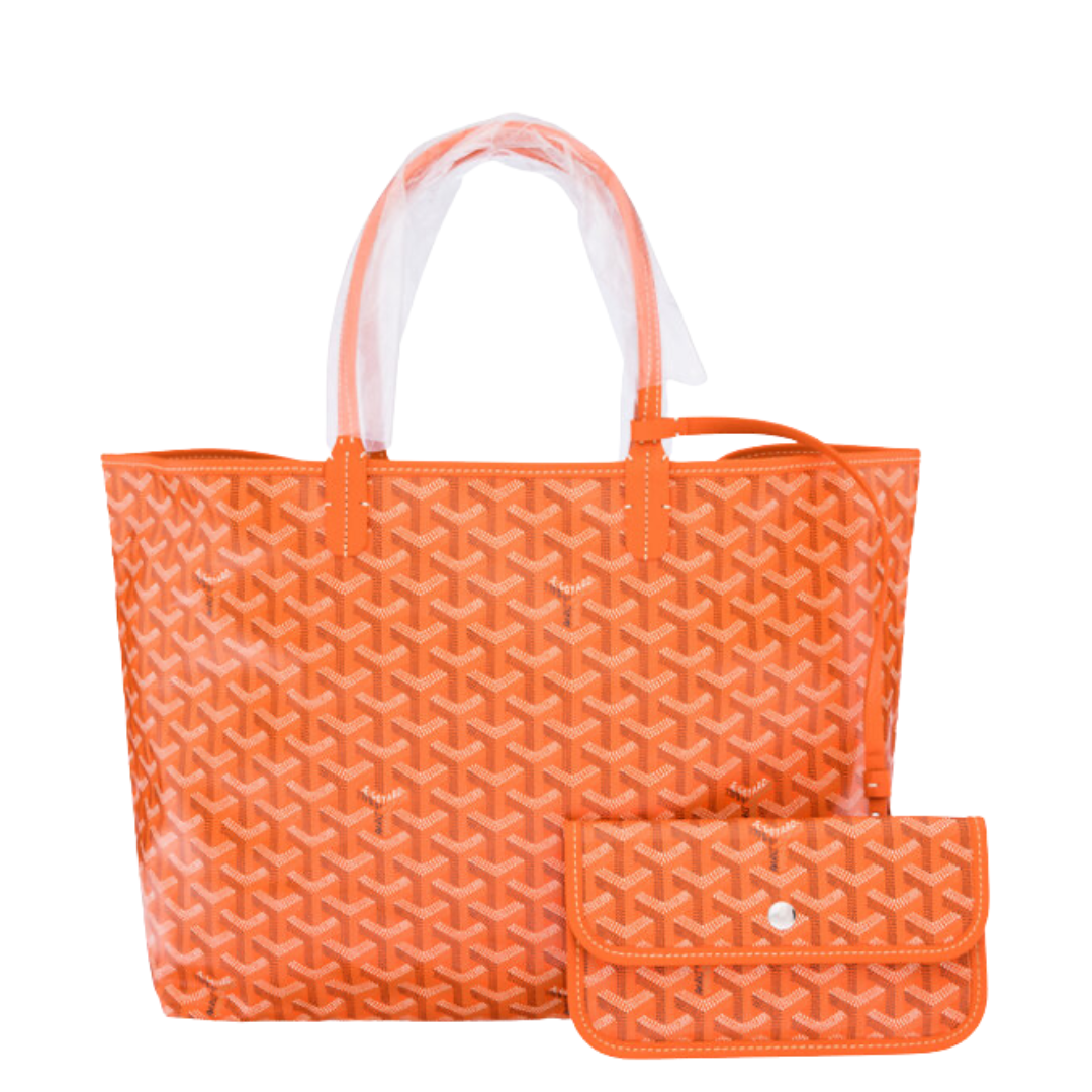 Goyard Orange Goyardine Coated Canvas Saint Louis PM