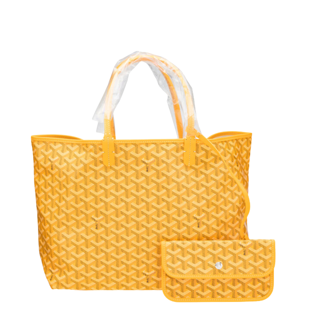 Goyard Yellow Goyardine Coated Canvas Saint Louis PM
