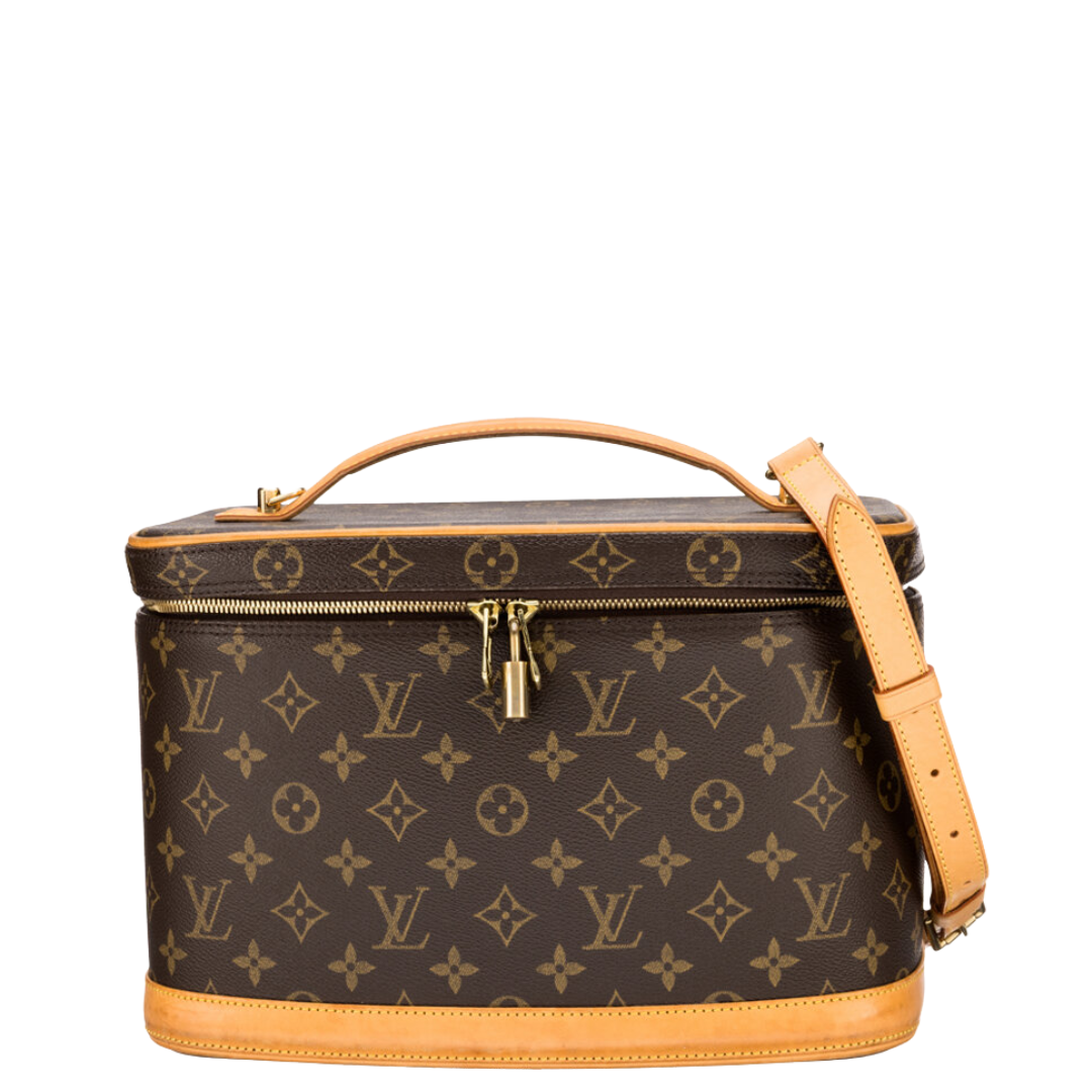 Louis Vuitton Monogram Coated Canvas Nice Vanity Case