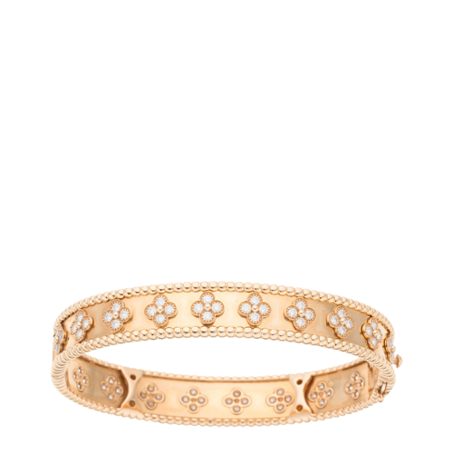 Van Cleef & Arpels Diamond, Rose Gold Bracelet